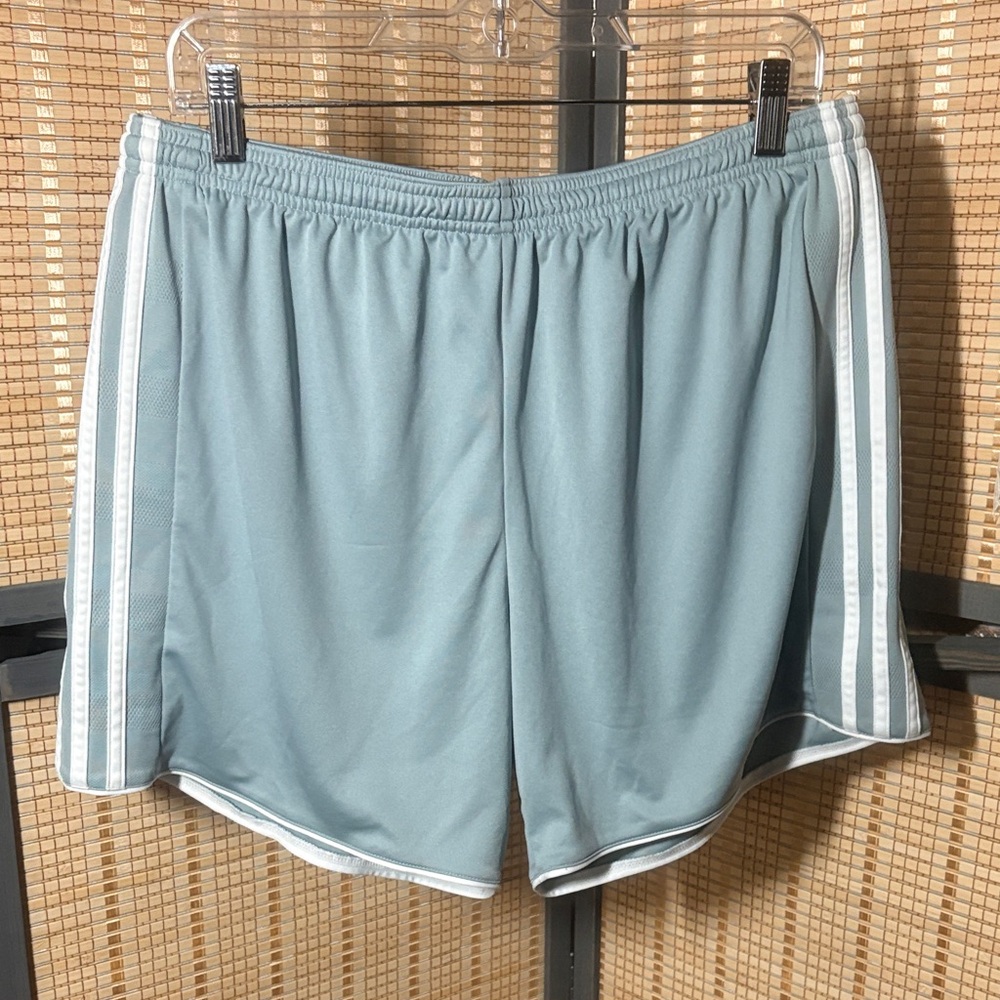 adidas Women's Light Gray Athletic Shorts